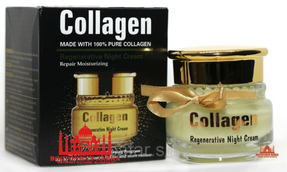Регенерирующий Ночной Крем Wokali Collagen Restoring Nourishing Night Cream 55ml